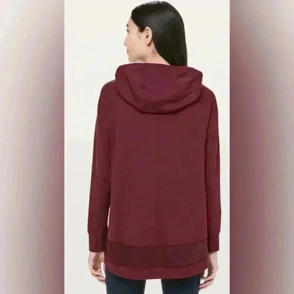 Lululemon Starting Place Hoodie In Garnet - Picture 5 of 8